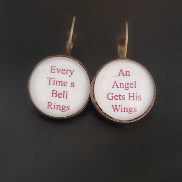 Holiday🎄Earrings from the classic movie It's a Wonderful Life✨️ - Picture 4 of 5